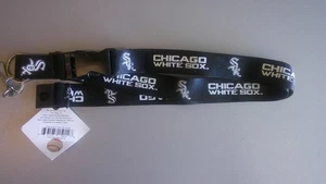MLB Lanyard Keychain Chicago White Sox Team Color - Picture 1 of 1