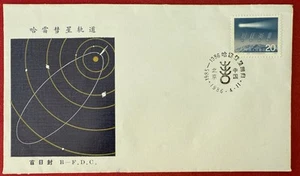 PRC 1986 T109b Return of Halley Comet unaddressed official FDC (Beijing Branch). - Picture 1 of 3