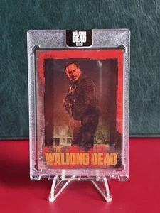 2024 THE WALKING DEAD SUPPLY DROP RICK GRIMES ANDREW LINCOLN LENTICULAR CARD LTD - Picture 1 of 3