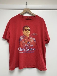 Vintage Tony Stewart Old Spice Racing Tee Size XL (Pre-owned) - Picture 1 of 4
