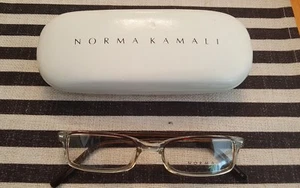 Norma Kamali Clear Vintage Frames Europa Eyeglasses Glasses - Picture 1 of 2