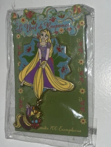 DISNEY PIN RAPUNZEL CHRISTMAS DANGLE DLP PARIS EVENT PASCAL HAIR LE 700 Tangled - Picture 1 of 1