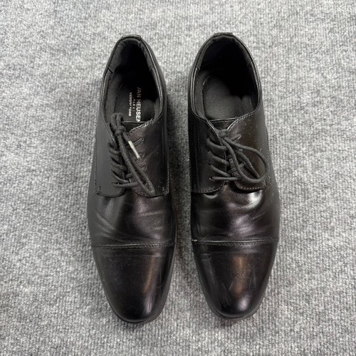 VANS Scarpe eleganti VAN HEU uomo adolescente memory foam Oxford stringate taglia 9EE nere