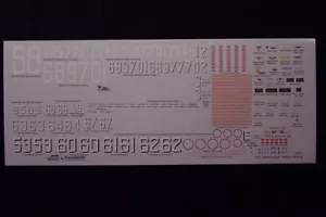 1/700 Gold Medal USN Supercarrier Decals (1/700 - 1/720 Scale) - Picture 1 of 1
