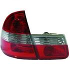 Tail lights set fits BMW E46 98-05 clear glass/red-white touring