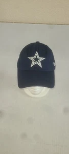 Dallas Cowboys New Era 9Twenty Womens Strapback Hat Ball Cap Football NFL Blue - Picture 1 of 6