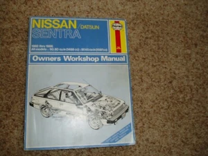 HAYNES Nissan Datsun Sentra 1982 - 1986 Owners Workshop Manual $0 S/H 1850102651 - Bild 1 von 5