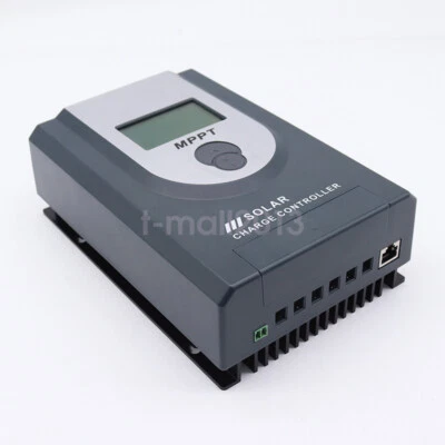 Regolatore solare fotovoltaico 20A 40A 60A MPPT 12V 24V regolatore di carica solare supporto Li - Immagine 1 di 4