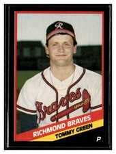 Tommy Greene 1988 CMC Richmond Braves #1  Atlanta Braves