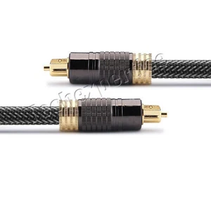 Premium Toslink Optical Fiber Cable S/PDIF 5.1 7.2 Digital Audio 0.5m ~ 30m - Picture 1 of 25