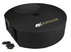 ESX Quantum Reserverad Aktiv Auto Subwoofer 15x23 cm Q-300Av2 300 Watt - Bild 1 von 3