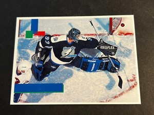 Box 3: 1994-95 Stadium Club OVERSIZE BORDERED PROOF Daren Puppa Lightning