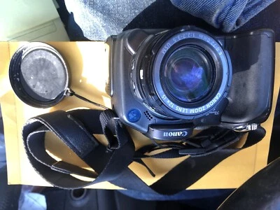 Canon PowerShot S3 Is 6.0MP Digital Camera Black 99cents Abandoned Storage - Image 1 of 4