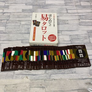 Used Oracle Card Fortune Telling Tarot Beginner's Easy Takashi Ishii Japan k1