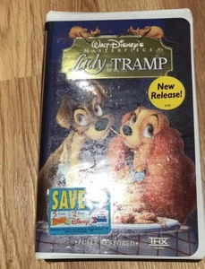 Lady and the Tramp - VHS Walt Disney Msaterpiece Collection Movie - SEALED❤️❤️ - Picture 1 of 1