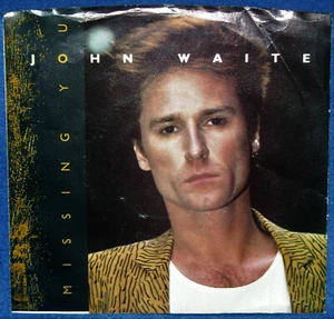 John Waite "Missing You/For Your Love" 45rpm EMI Amercia w/Picture Sleeve NM - Picture 1 of 4