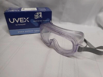 Honeywell Uvex Classic CVA Safety Goggles Clear Body Lens High Impact AF Coating - Image 1 of 4
