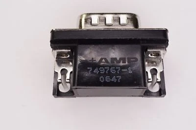 749767-1 Tyco D-Sub Connector 15 Pos Female 2.29mm Right Angle Through Hole - Image 1 of 3