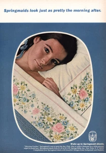 Foglietti Primavera 1968: look altrettanto bello il mattino dopo pubblicità stampa vintage - Foto 1 di 1