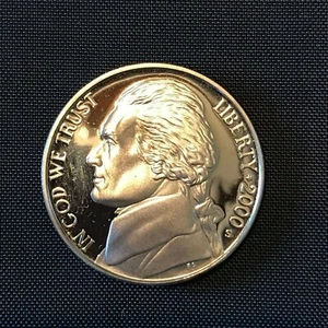 2000-S Jefferson Nickel PP aus einer Rolle mit 40 Münzen - wählen Sie wie viele #905 - Bild 1 von 3