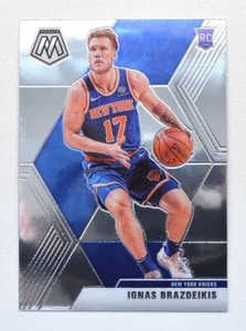 2019-20 Panini Mosaic #242 Ignas Brazdeikis RC