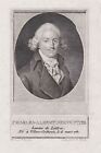 Charles-Albert Demoustier writer ecrivain dramaturge author Portrait gravure
