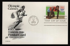 #UX80 10c Sprinter, Art Craft FDC **ANY 5=FREE SHIPPING** - Picture 1 of 1