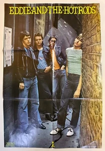 EDDIE & THE HOT RODS Teenage Depression ORIG 1976 UK PROMO POSTER Punk 20" x 30" - Picture 1 of 3