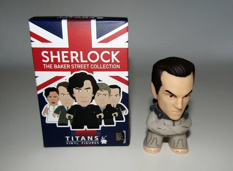 TITANS VINYL FIGURES THE SHERLOCK BAKER STREET COLLECTION MORIARTY 1/40 Cover