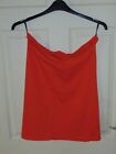 Dorothy Perkins Cotton Woman's Peach Pink Summer Top Size 14