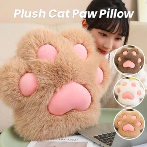 Cuscino At Paw Throw morbido e confortevole decorazione casa bambola che dorme regalo - Foto 1 di 15