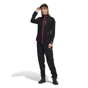 NWT $250 Adidas Women's Golf Rain.RDY Jacket Waterproof Black/Pink HI5597 Sz XS - Picture 1 of 10