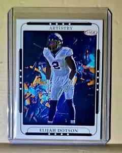 Elijah Dotson 2023 SAGE NFL Artistry Football #46 Karte - Bild 1 von 2