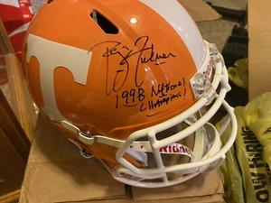 Coach Phil Fulmer Signed Tennessee Volunteers Full Size Helmet UT Vols Legend! - Picture 1 of 14