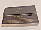 Parker IM Stick Black Barrel/Ink Fine Point Roller Ball Pen 