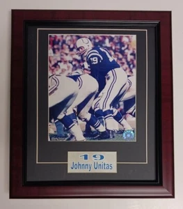 Indianapolis Football Johnny Unitas 11x14 framed photo - Picture 1 of 1