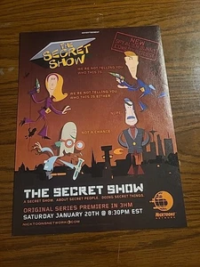 The Secret Show Nicktoons Network Print Ad 2006 8x11 Promo Wall Art - Bild 1 von 1