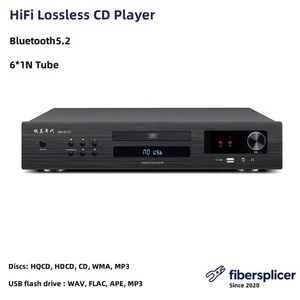 MH-D112 HiFi CD Player 6*1N Tube Bluetooth 5.2 Headphone Amplifier Out -new - Picture 1 of 3