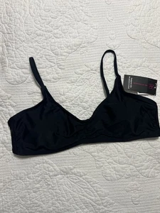 Top de bikini bralette negro de natación No Boundaries para mujer talla XL (15-17) NUEVO CON ETIQUETAS #321 - Imagen 1 de 8