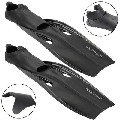 Tauchflosse Vollfuß Taucherflossen Schwimmflosse unisex Anziehhilfe Urlaub adult - Bild 1 von 4