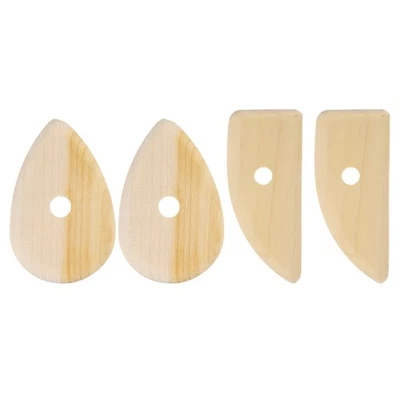 4 costillas de cerámica 10,3 cm x 6,6 cm 12 cm x 5 cm arcilla de madera cerámica herramientas para esculpir Foto 1 de 4