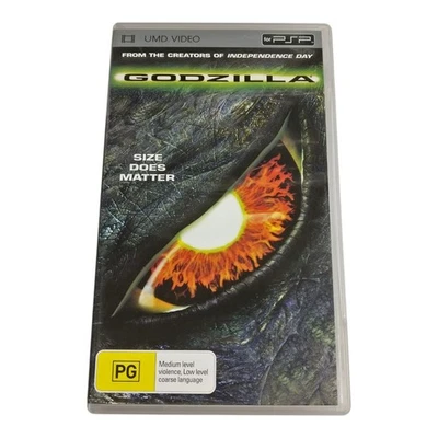 Godzilla PSP UMD Video Movie 1998 Sci-Fi Action Tested - Image 1 of 3