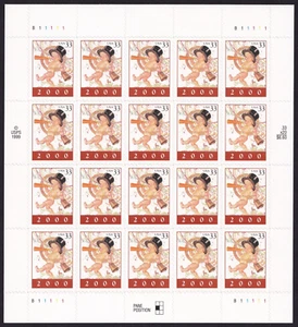Scott #3369 Baby New Year Y2K Full Sheet of 20 Stamps - MNH - Picture 1 of 1