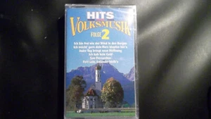 Hits Volksmusik Folge 2: Noch verschweißte Musik-Kassette,  18  schöne Titel - Picture 1 of 2