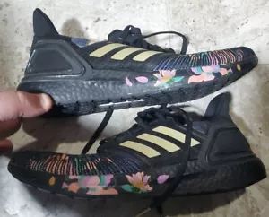 GORGEOUS 2020 Adidas UltraBoost 20 Chinese New Year Floral Men's Sz US8.5 REVIEW - Picture 1 of 13