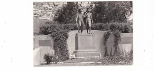 Hannibal, Missouri Echtfoto Postkarte / Tom & Huck Statue - Bild 1 von 2