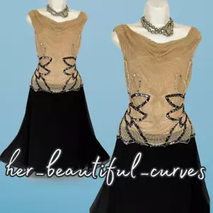 JOANNA HOPE PERLENVERZIERTES ABEND ANLASS PARTY PARTY KLEID GR. 16 NEU - Bild 1 von 10