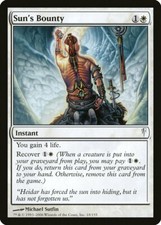FOIL Sun's Bounty | MtG Magic Coldsnap | English | Near Mint