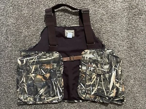 Men’s Woolrich Game Hunting Vest Camo Brown Size XL - Advantage Max 4 - Picture 1 of 23