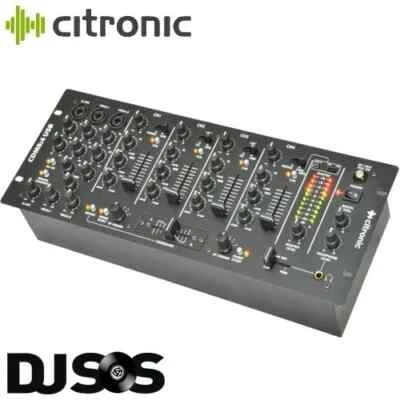 Citronic CDM8:4 DJ Mixer USB 14 Input 19" Rack Mixer Disco Sound Audio - Image 1 of 4
